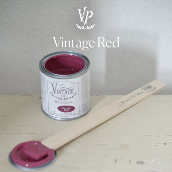 Vintage Paint krétafesték - Vintage Red - Image 15