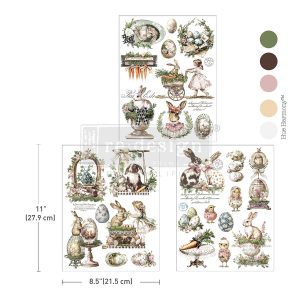 Redesign Transzferfólia Middy - Garden Whimsy