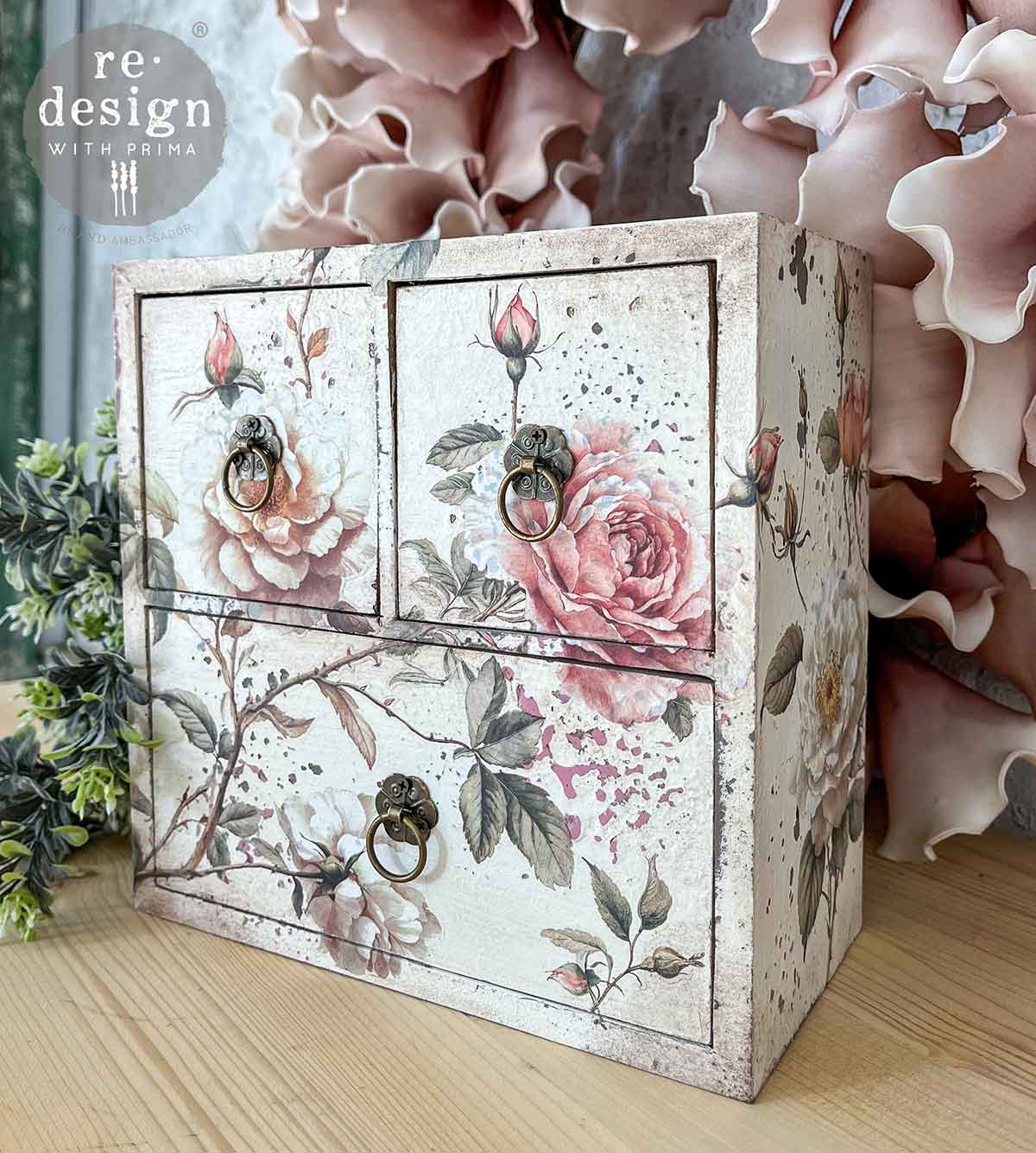 Redesign Transzferfólia Middy - Creamy Blush Blooms - Image 3
