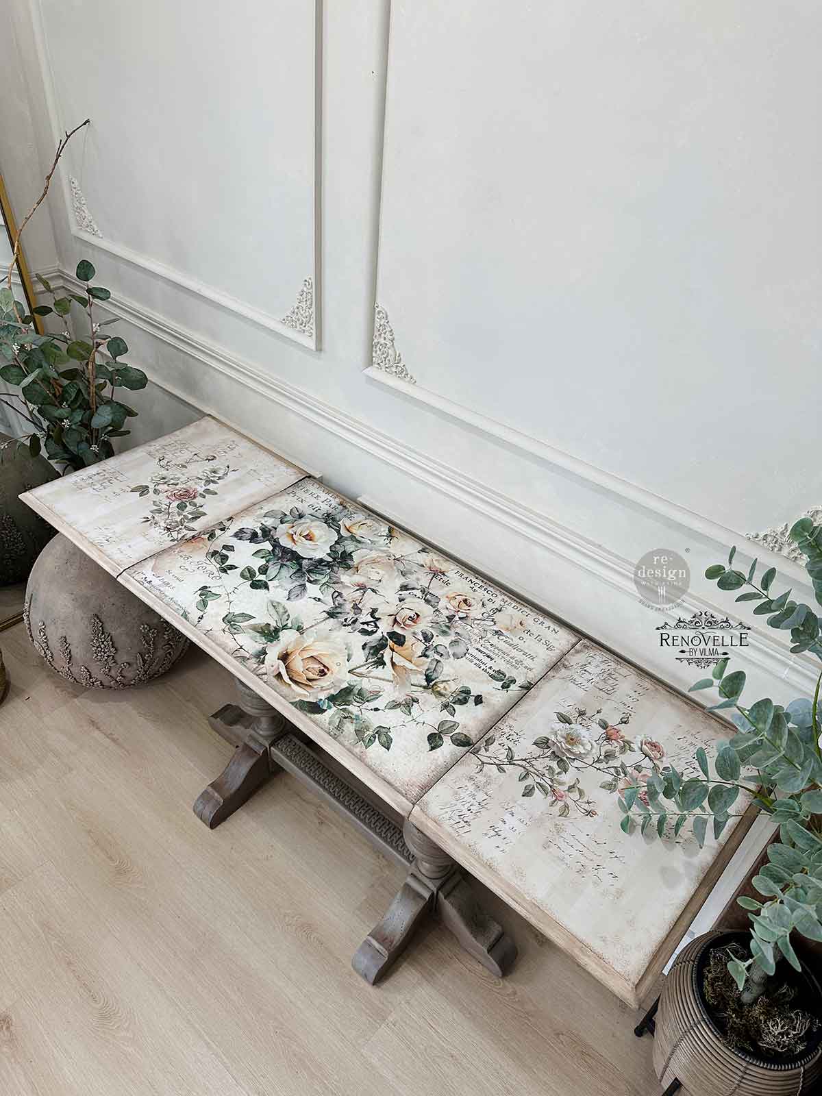 Redesign Transzferfólia Middy - Creamy Blush Blooms - Image 5