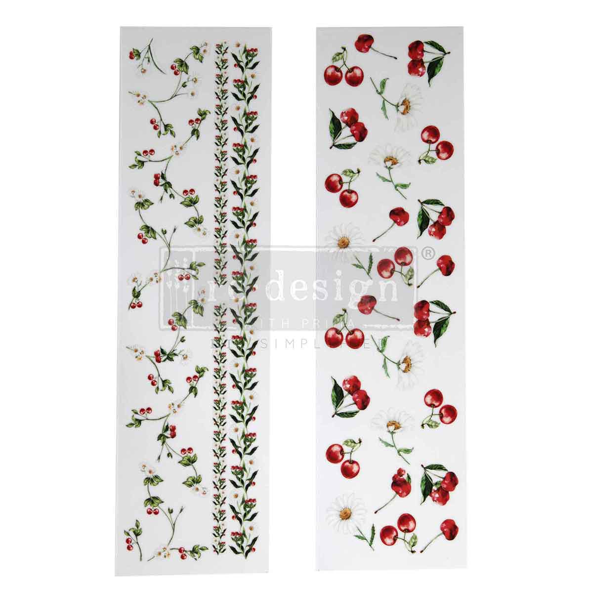 Luxe Transfers® – Daisy Cherry Delight - Image 4