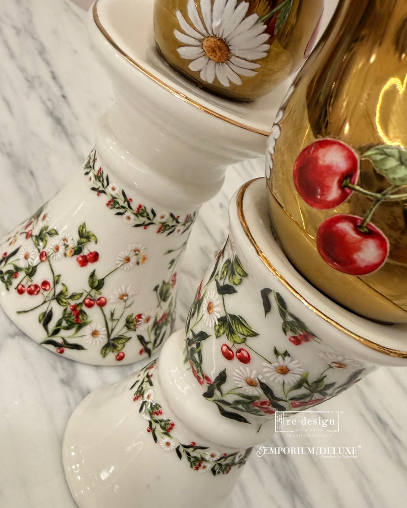 Luxe Transfers® – Daisy Cherry Delight - Image 9