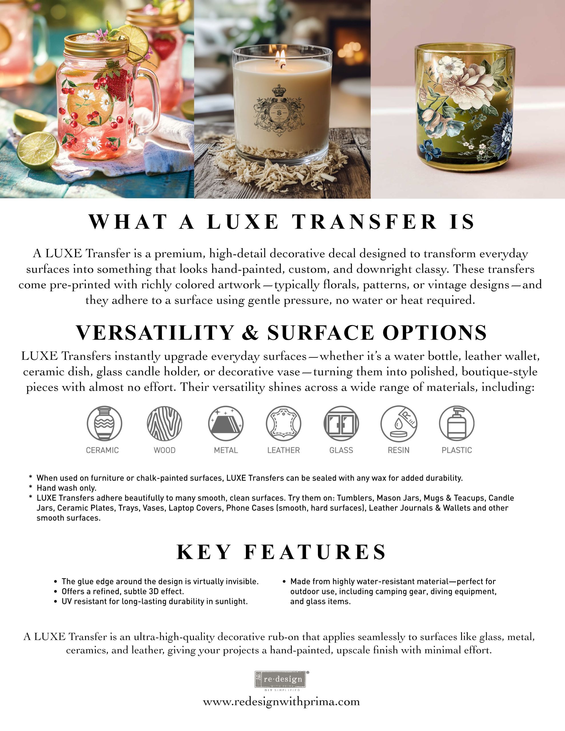 Luxe Transfers® – Daisy Cherry Delight - Image 6