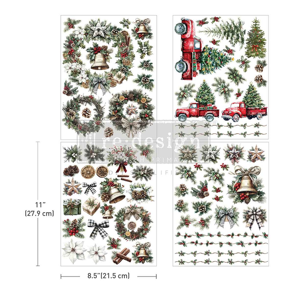 Redesign Transzferfólia PLUS Middy - Home For The Holidays