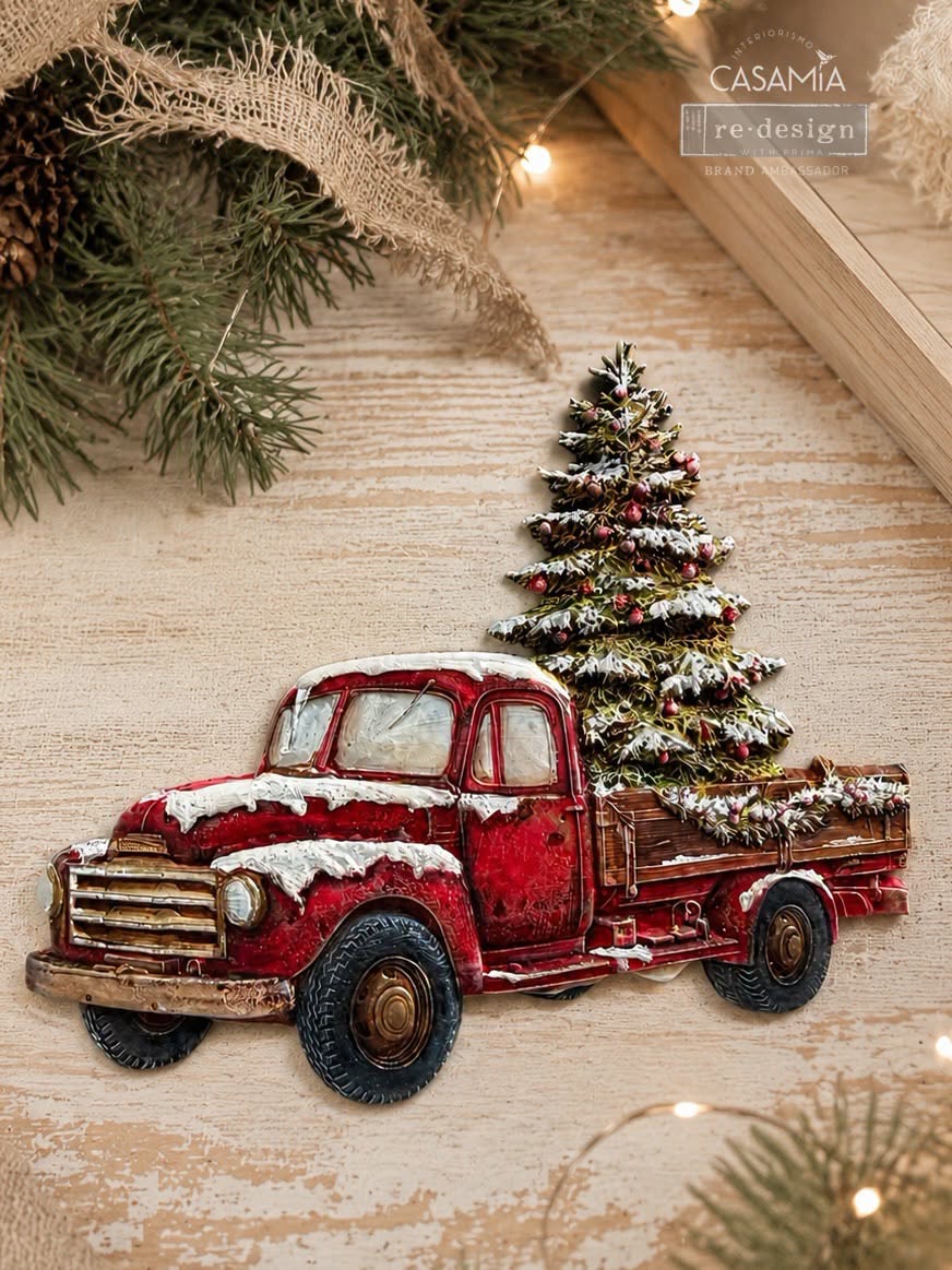 Redesign szilikon öntőforma - Country Christmas Delivery - Image 2